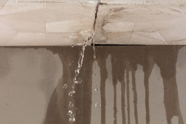 Professional Flood Damage Cleanup technician working in Marlton, MD
